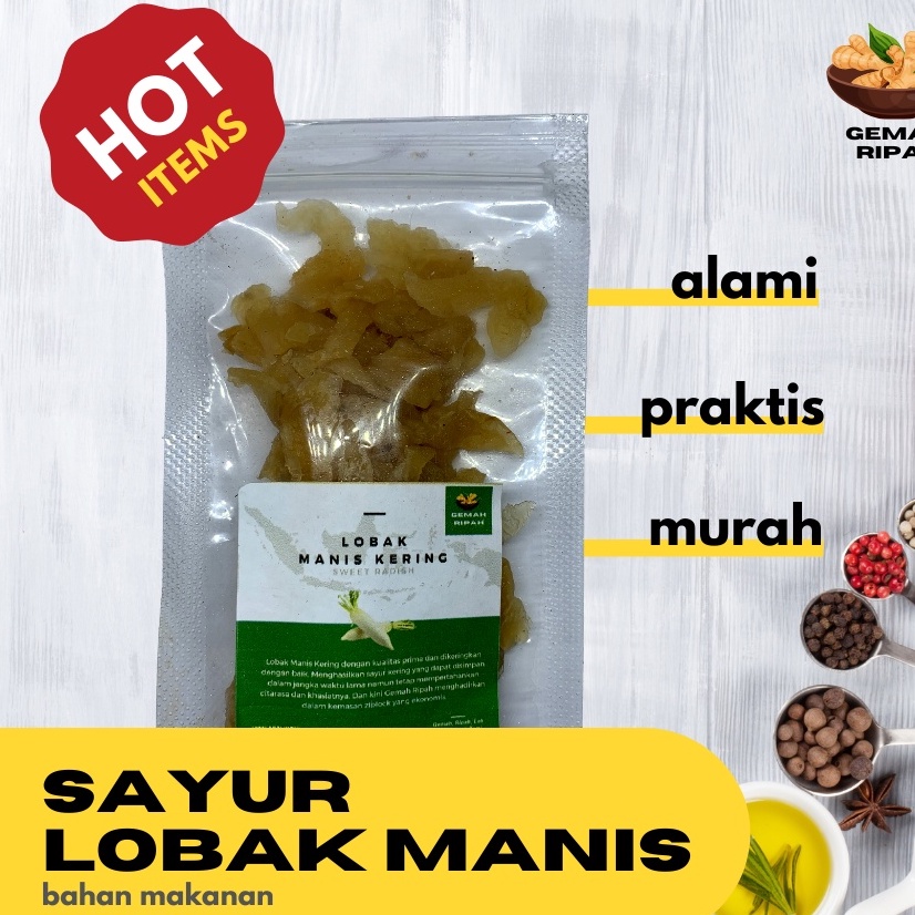 

Lobak manis kering / thiam Choi phu