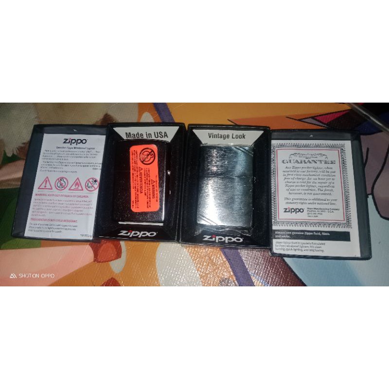 zippo usa 100% ori harga 1pcs insert botom tembus akur