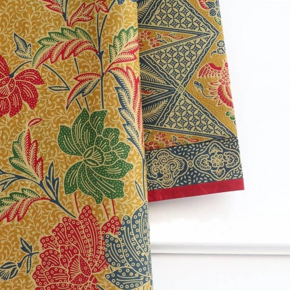 Modern.. Kulintang Batik - Blouse Atasan Batik Wanita Kerja Kantor Katun Cap Premium Murah Kekinian