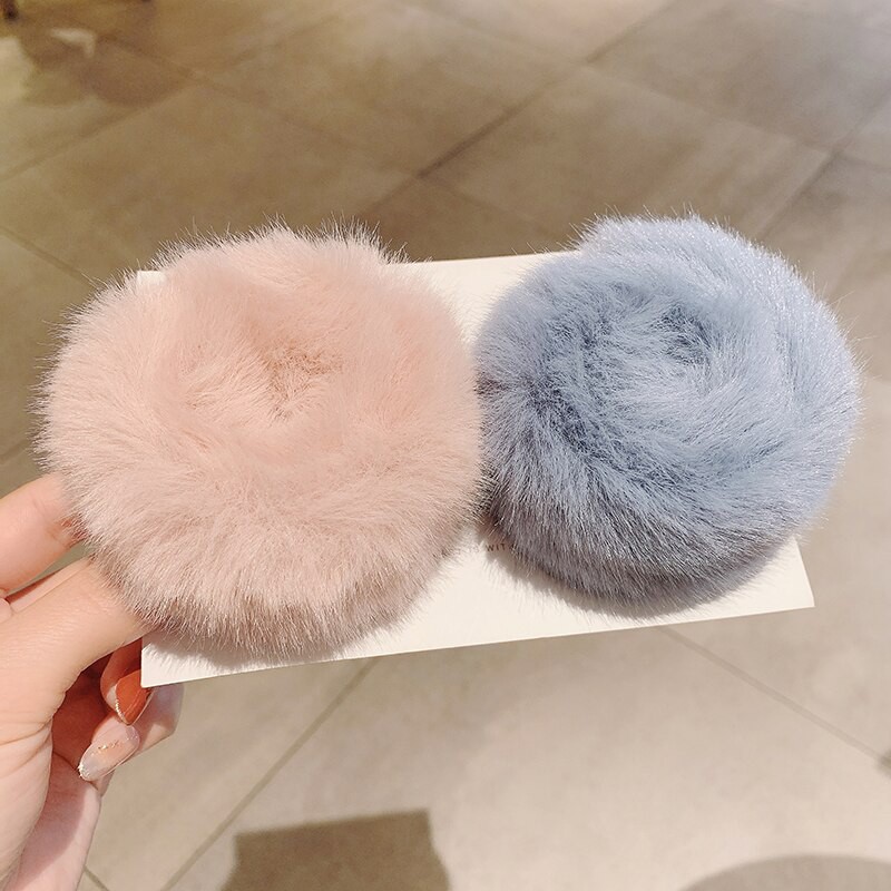 Ennwen IK92 Ikat Rambut Magic Bun Maker Bulu Lembut Hair Band-6