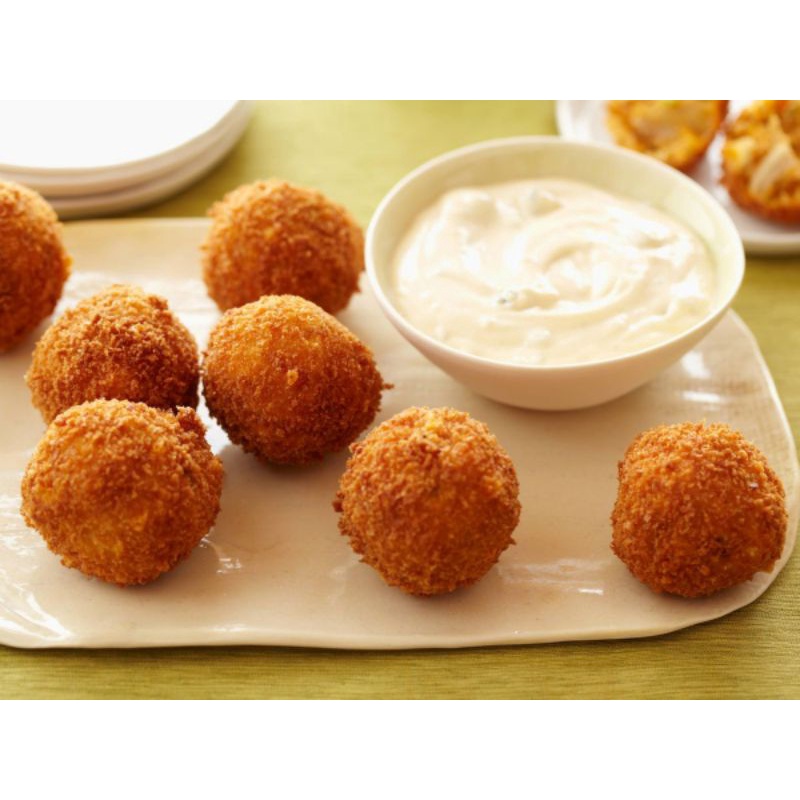 

Bola nugget ayam Mom & Broth / chicken nugget balls kids friedly non msg frozen food anak bayi mpasi / nugget ayam homemade