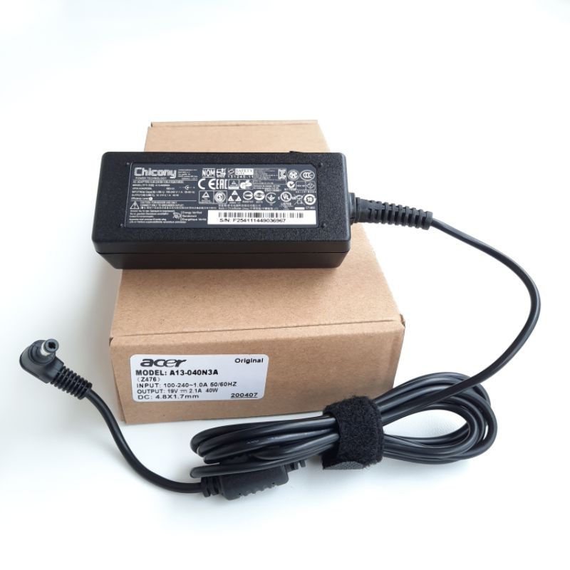 Adaptor Charger Acer Chicony 19V - 2.1A For Acer Z476