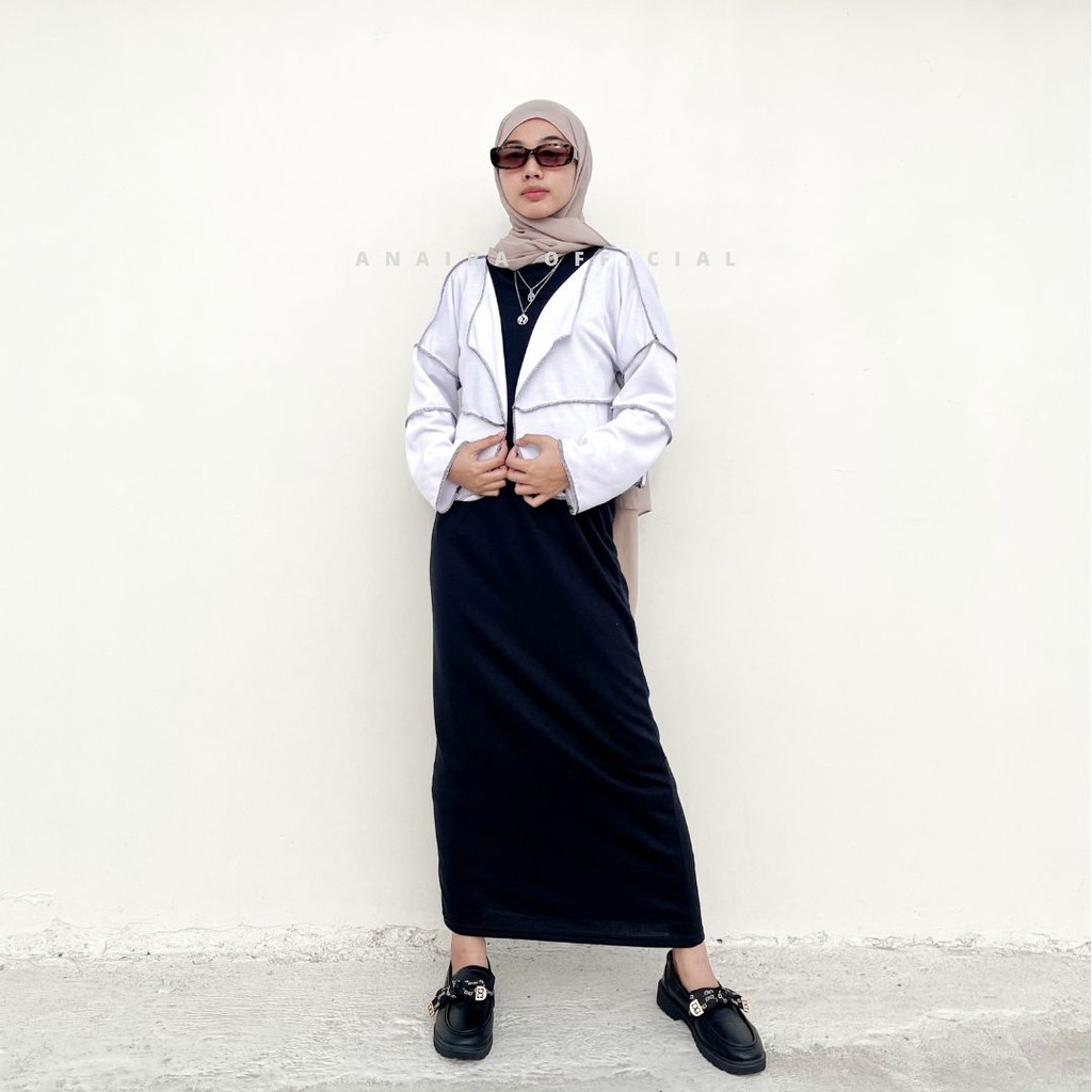 ZENY KNITT OUTER CROP WANITA KROP OUTER KOREA WANITA MURAH