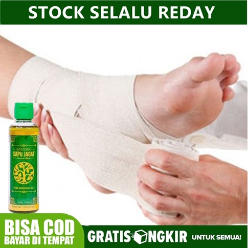 Minyak Urut/ Gosok Kaki Terkilir - Keseleo Engkel Kaki - Pergelangan Kaki Bengkak - Memar Bisa COD