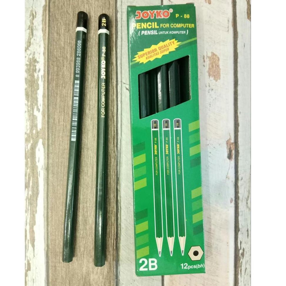 

(X9H9) Pensil 2B Joyko P-88 Hijau (12 Pcs) //L@a@r@i@s