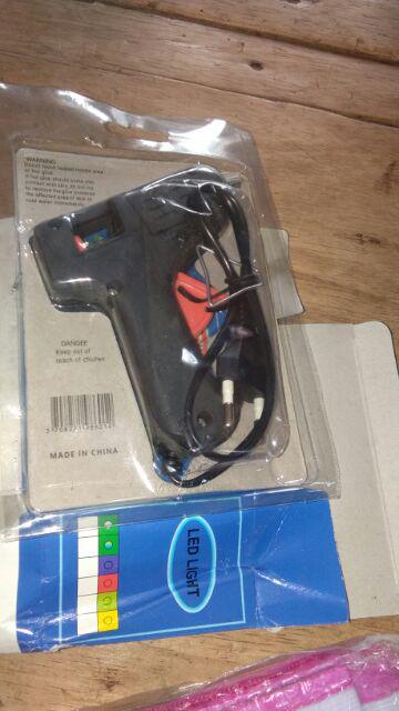 Glue Gun 20 Watt Alat Lem Tembak Serbaguna New Ada Tombol On /off