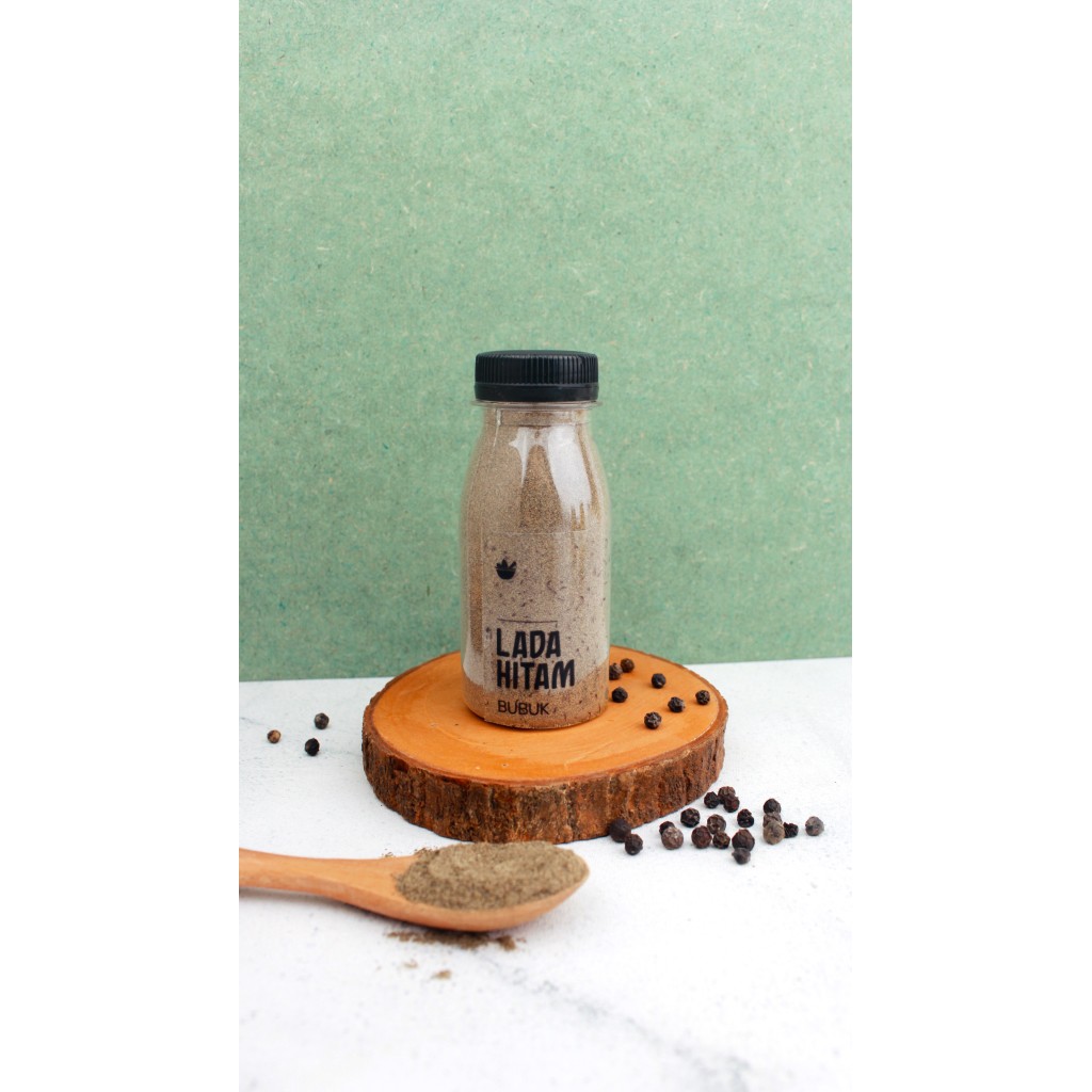 

Lada Hitam Bubuk Murni 100g Black Pepper Powder Bumbu Masak Rempah Rempah