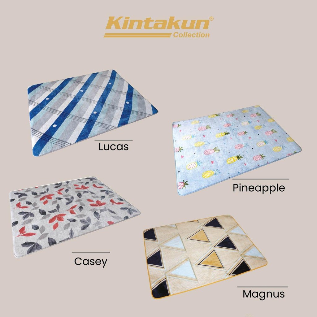 Karpet Serbaguna Kintakun 150 x 200 Anti Slip Shopee 