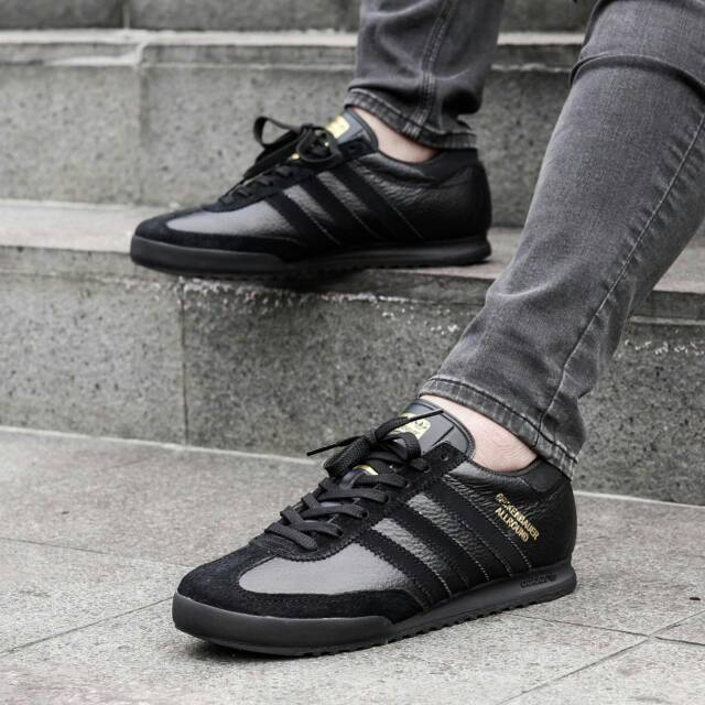 SEPATU PRIA ADIDAS BECKENBAUER FULL BLACK