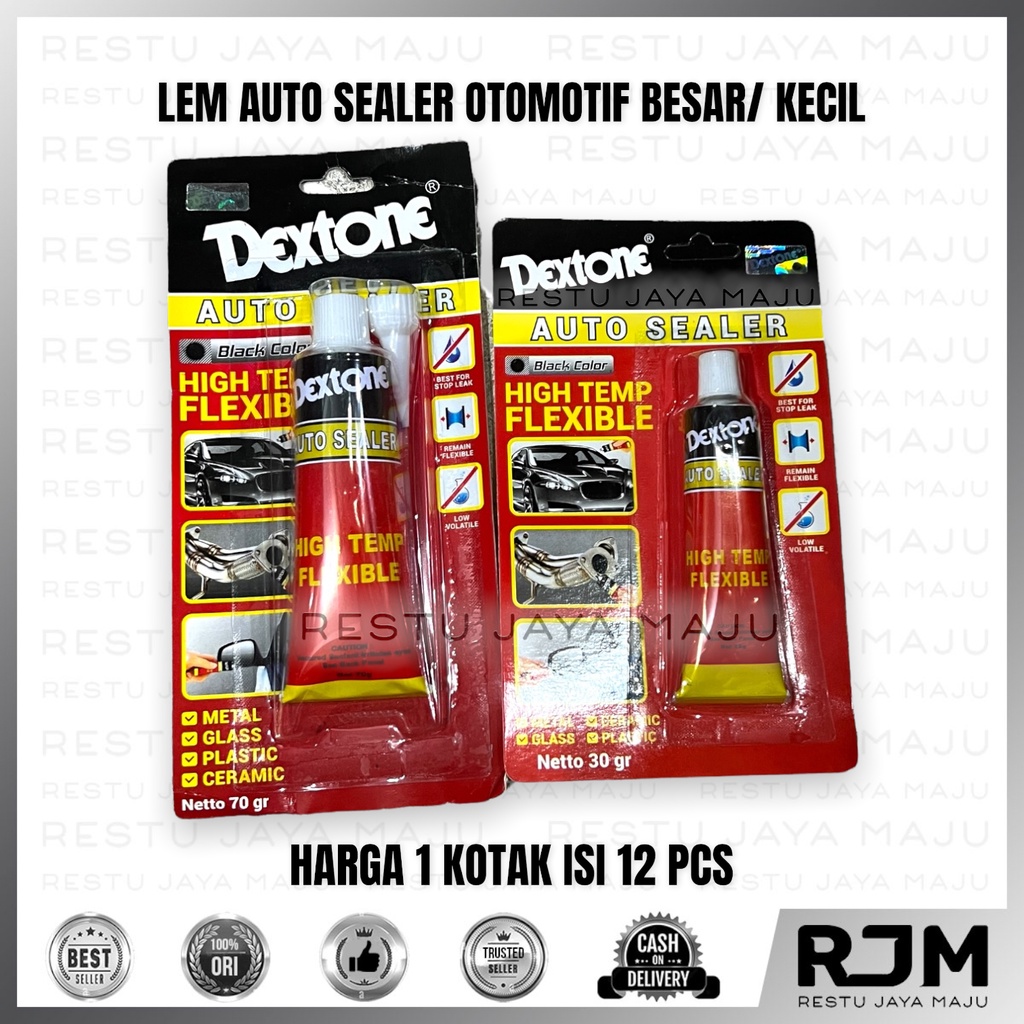 Jual Dextone Lem Auto Sealer Gr Gasket Silikon Sealant Pcs Shopee Indonesia