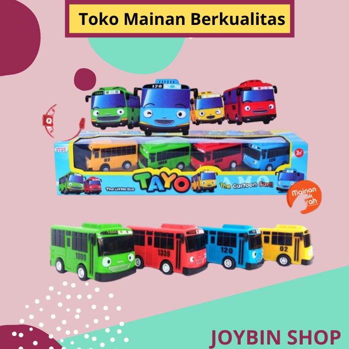 Mainan Mobil Mobilan Bus Tayo Anak Aki Oleng Anak Laki Laki Murah Anak Cowok