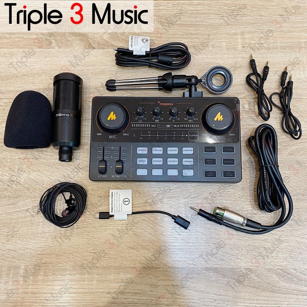 MAONOCASTER Lite Maono AM200 S1 STARTER BUNDLE Paket podcast