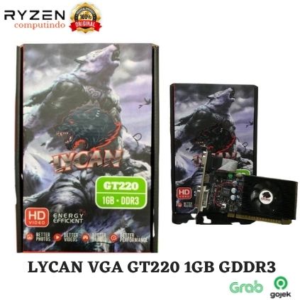 GEFORCE LYCAN VGA GT220 1GB GDDR3