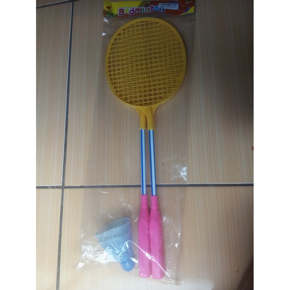 Jual Raket set ( 2 raket + kok ) plastik OCT508 Terlaris