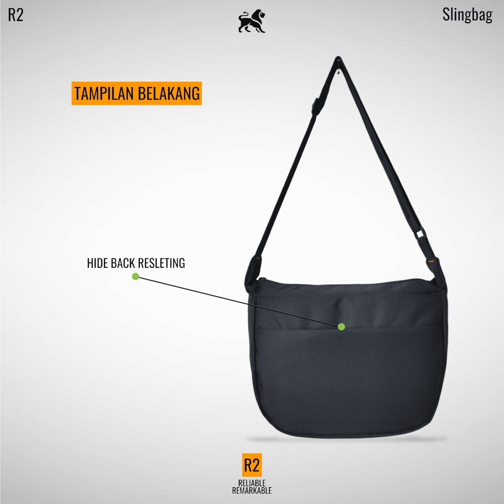 Sling Bag Elbrus Kendo / Tas Selempang Pria Wanita