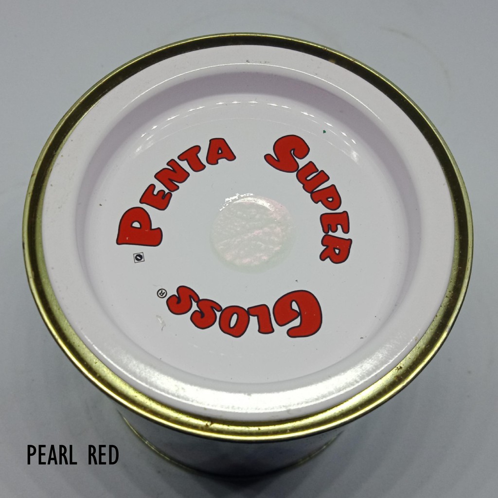 PENTA LEMBAYUNG MERAH 200 gram - penta pearl red - cat merah lembayung - cat penta super gloss