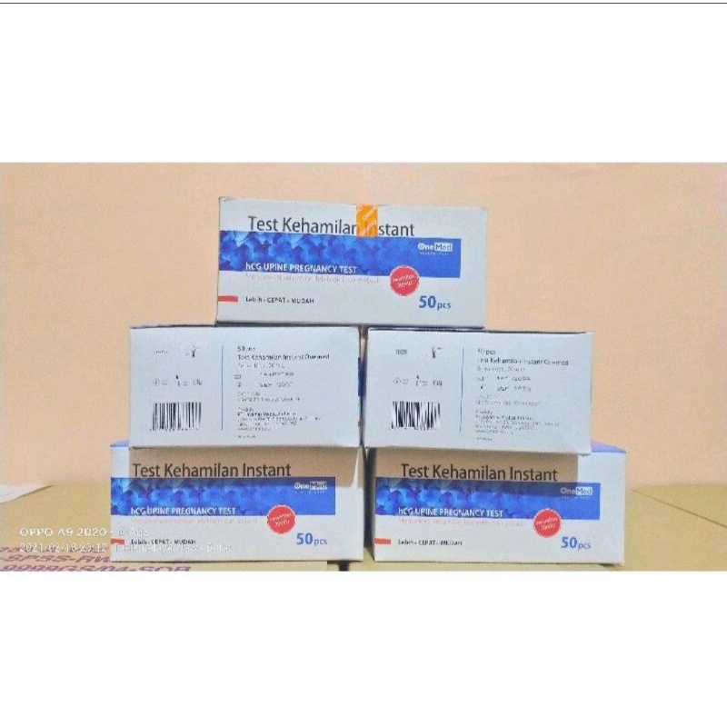 Test pack hamil onemed harga perbox isi50