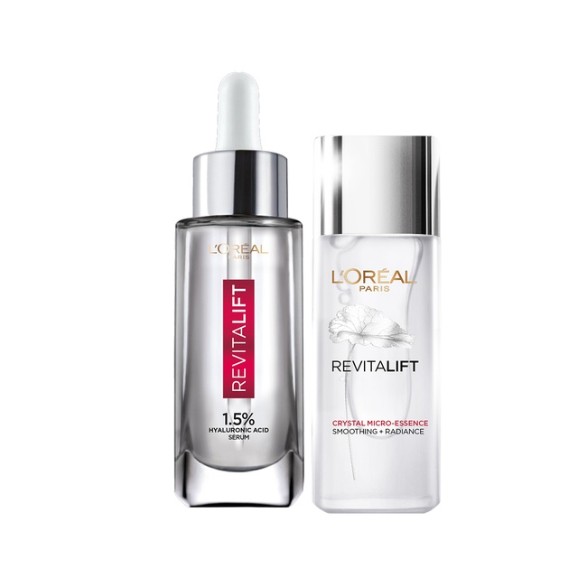 L'Oreal Paris Revitalift Serum Radiance Booster Kit - Skincare Untuk Wajah Lembab Glowing Loreal-3