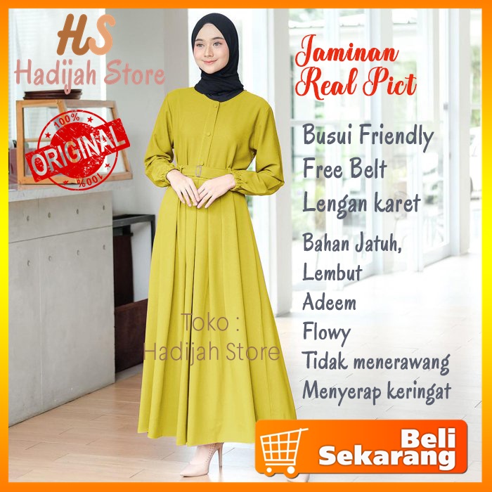 Gamis Putih Gamis Muslimah Dress Gamis Remaja Baju Gamis Wanita Terbaru 2020 Gamis 2021 Terbaru Untu