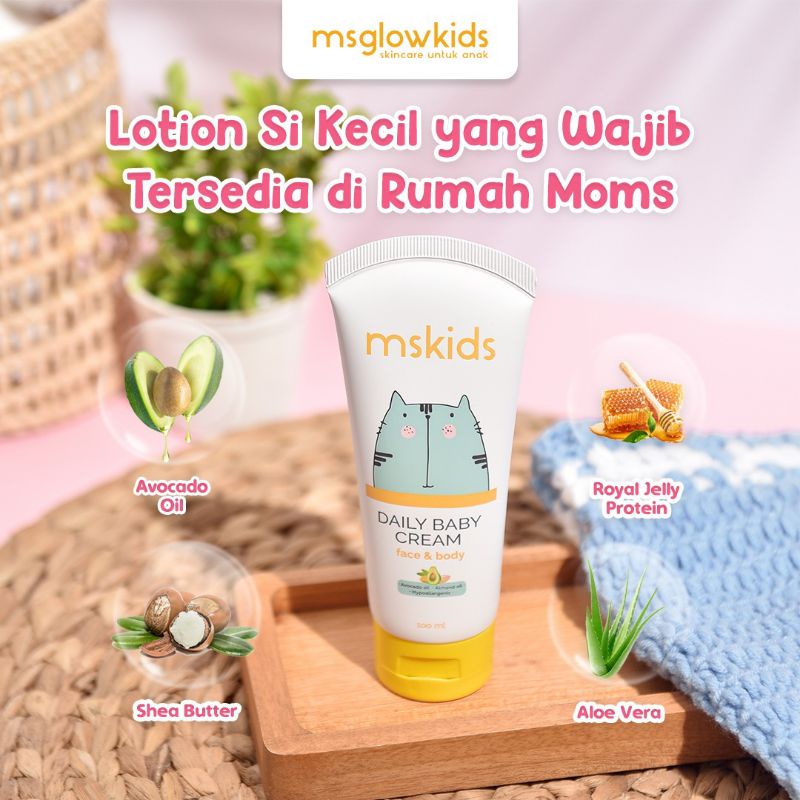 Daily baby Cream/Cream bayi/penghilang bekas luka/iritasi