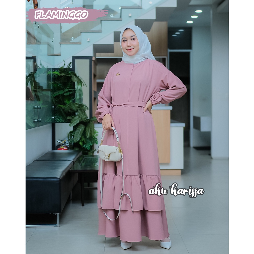 Gamis Aku Karissa Terbaru Faiqa Dress Ori