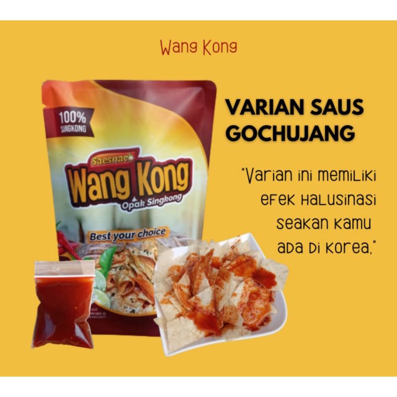

5 manfaat kesehatan mengkonsumsi kripik singkong saesnack wangkong extra saos gochujang 100gram