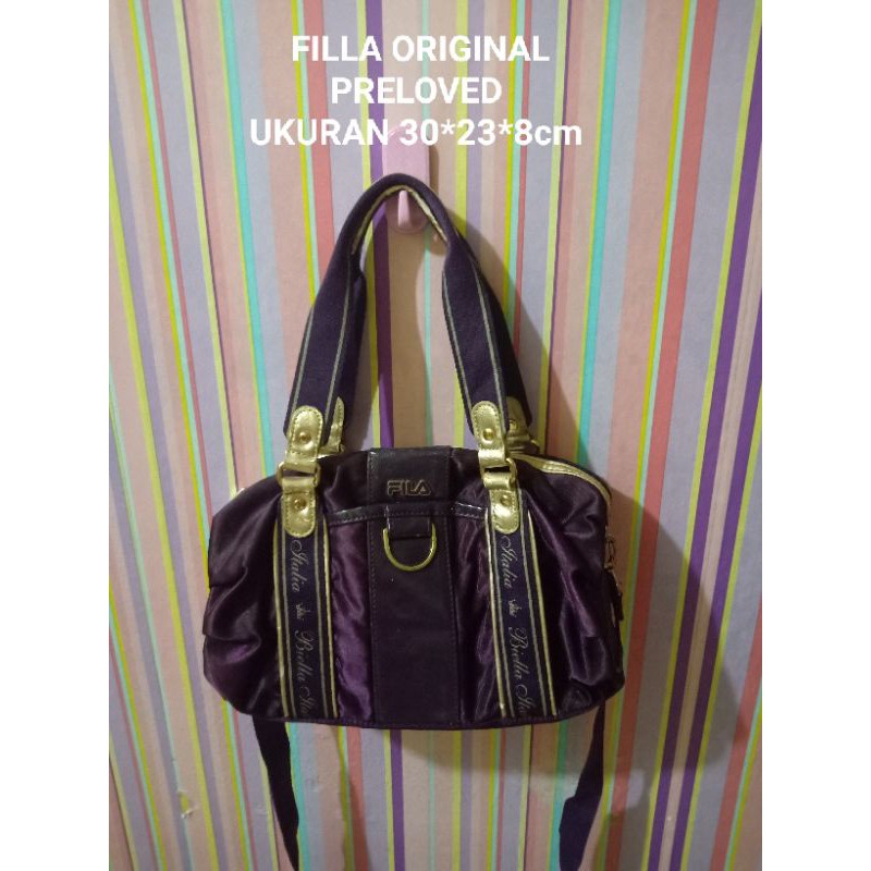TAS SELEMPANG FILA ORIGINAL PRELOVED