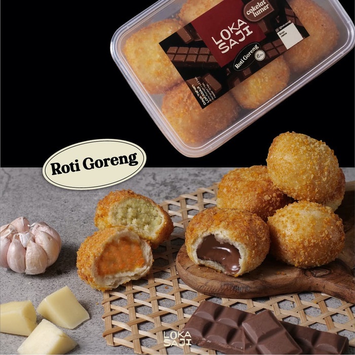 

⭐ COD ⭐ LOKASAJI ROTI GORENG GARLIC CHEESE