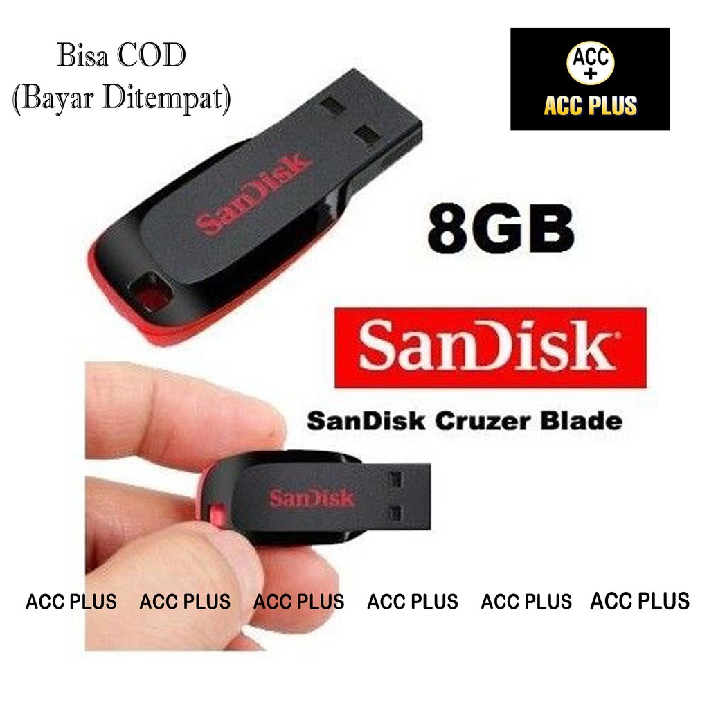 ORIGINAL FLASHDISK SANDISK CRUZER BLADE 8GB CZ50 USB Flash Drive