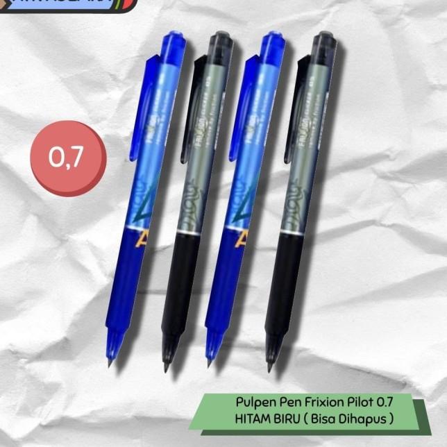 

Free Garansi Pulpen Pen Frixion Pilot 0.7 / 0.5 HITAM BIRU ( Bisa Dihapus )