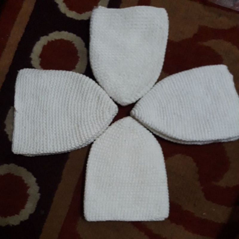 peci rajut tebal handmade/rajut sulam