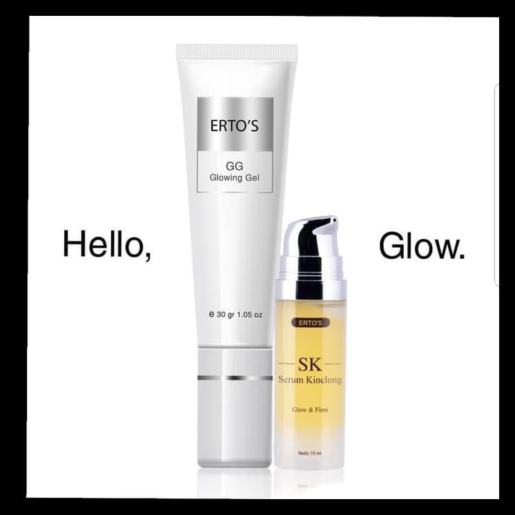 PAKET ERTOS KULIT CERAH KINCLONG DAN GLOWING - ERTOS SKINCARE