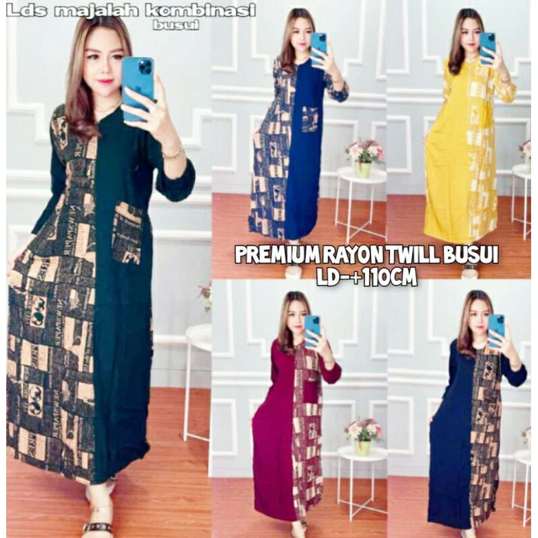 GAMIS KORAN GAMIS RAYON TWILL GAMIS RAYON BUSUI GAMIS KORAN BUSUI RAYON GAMIS TWO TONE GAMIS KOMBINA