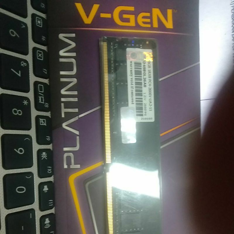 ram ddr4 8 gb vgen original segel