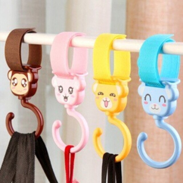 Hook Putar Kartoon Pengait Tas Baju serbaguna 1 Set isi 2 pcs