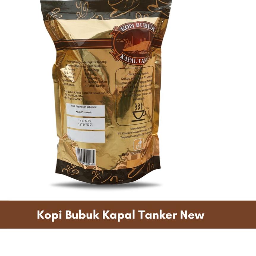 

BEST SELLER Kopi Bubuk Kapal Tanker - 780 Gr''