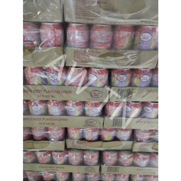 

minuman kaleng sarang burung Ice cool 300ml isi 24 kaleng