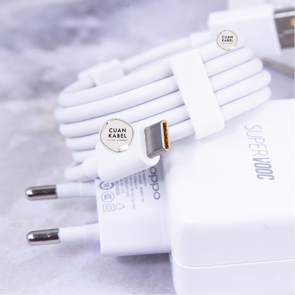 CHARGER OPPO SUPER VOOC TYPE C - OPPO SUPER VOOC TYPE C CHARGER