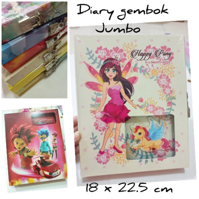 

Diary gembok jumbo KIKY