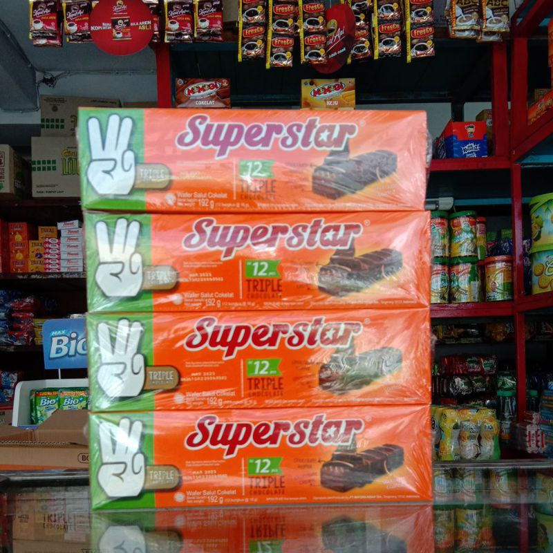

Wafer Super Star 12X16gr