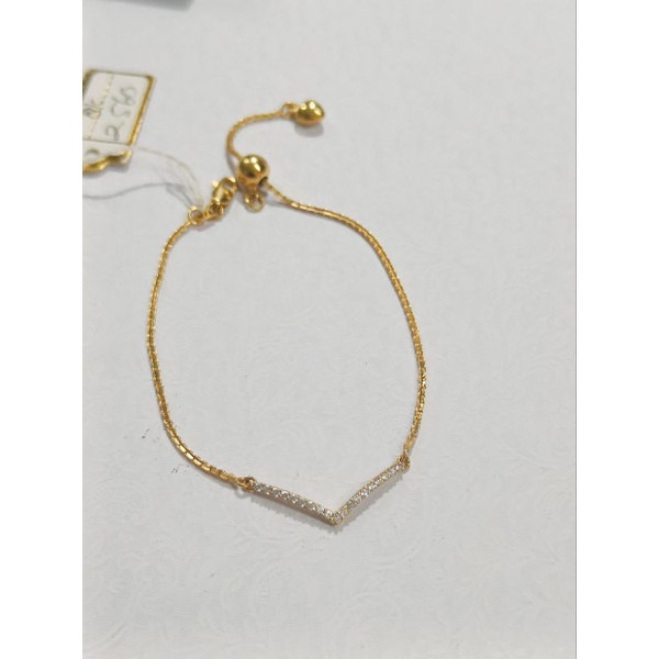 Gelang Aurel serut HWT asli emas kadar 375% (8k) gelang Aurel kekinian