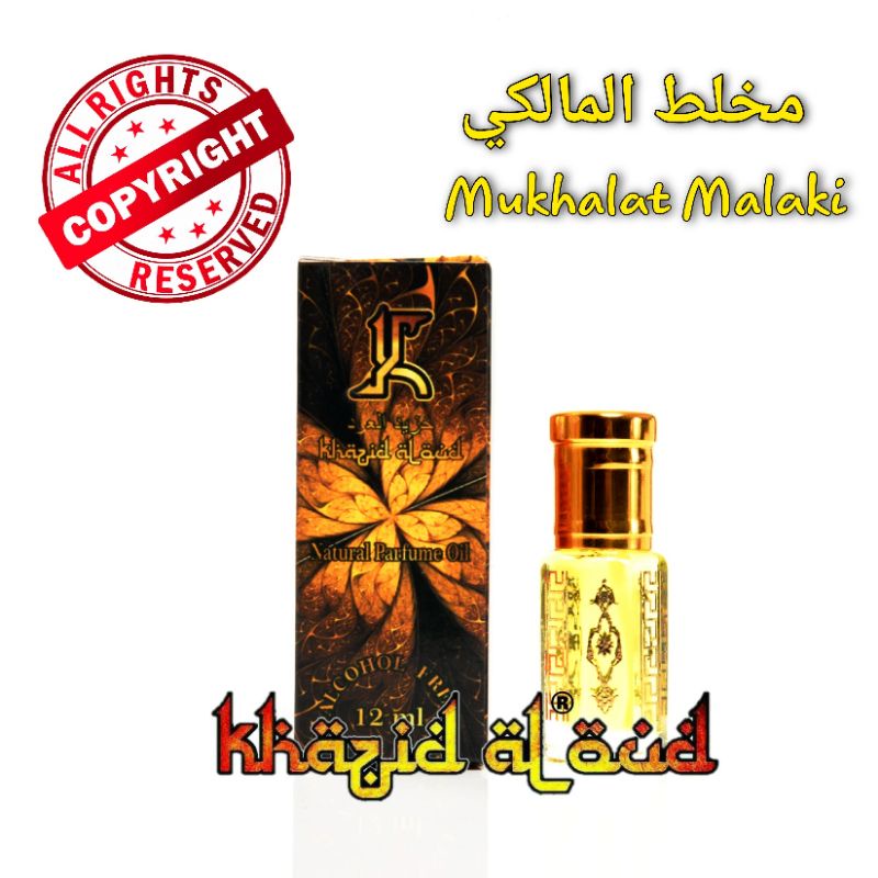 Khazid Al Oud - Parfum Mukhalat Malaki Original | Parfum Arab Original Non Alkohol Tahan Lama