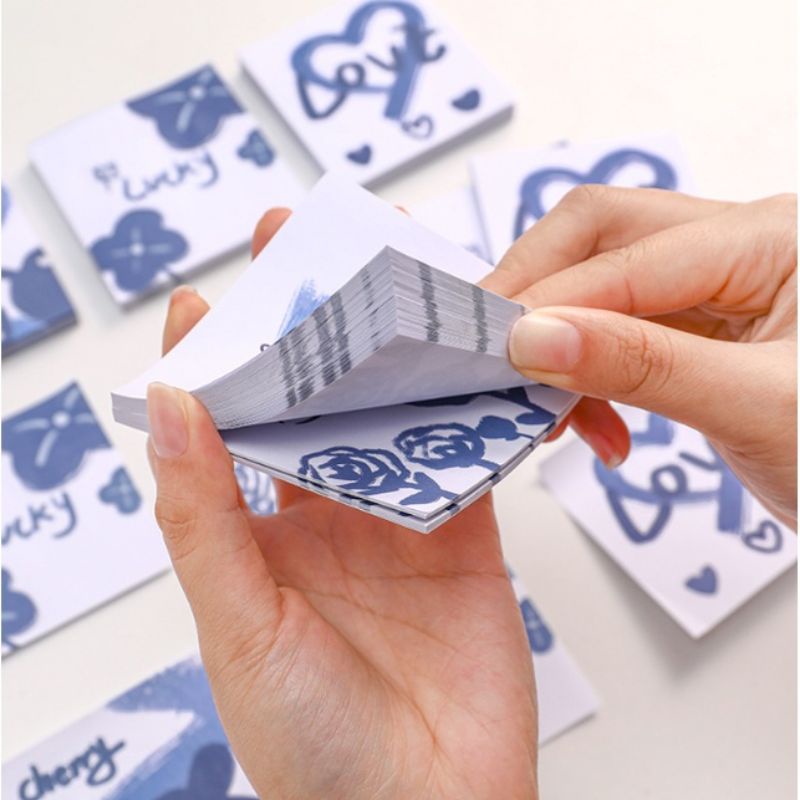 

MEMO TEMPEL MOTIF ARTISTIK STICKY NOTES