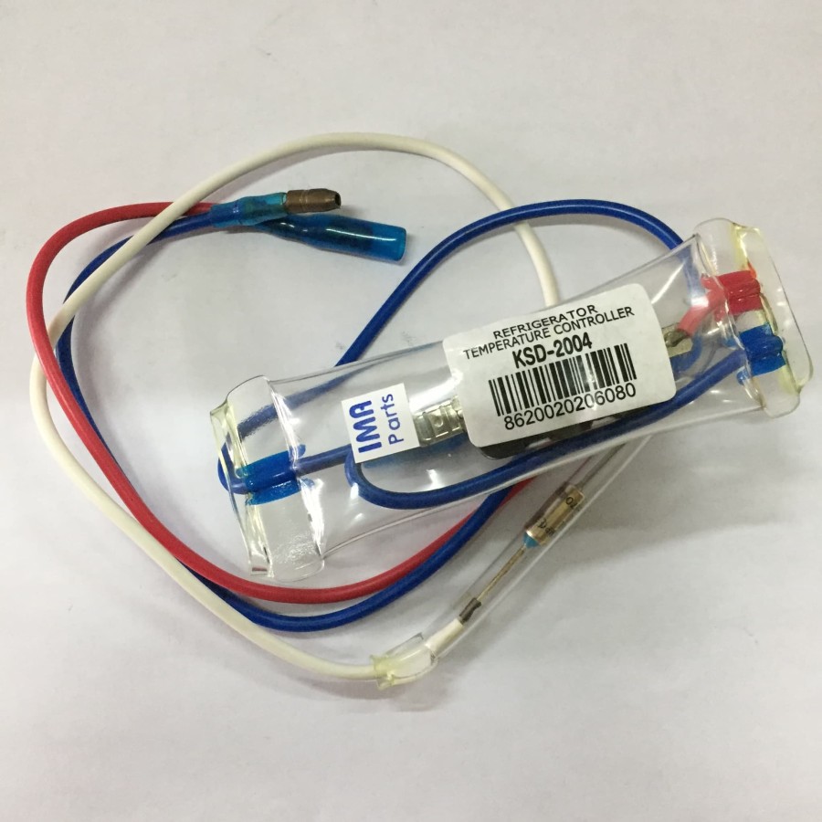 Defrost Fuse Kulkas Mitsubishi KSD-2004 Bimetal Kulkas