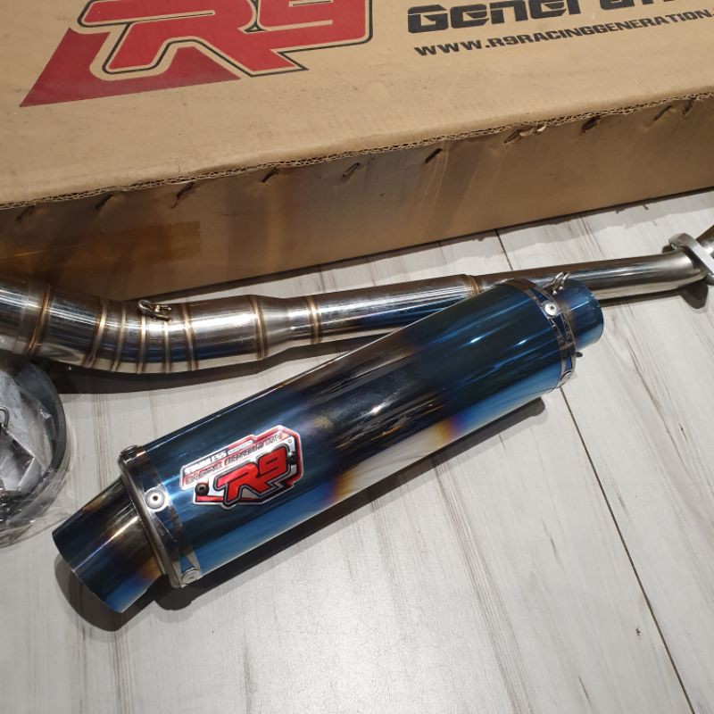 Knalpot R9 New Mugello Original Yamaha Jupiter Mx Lama Original