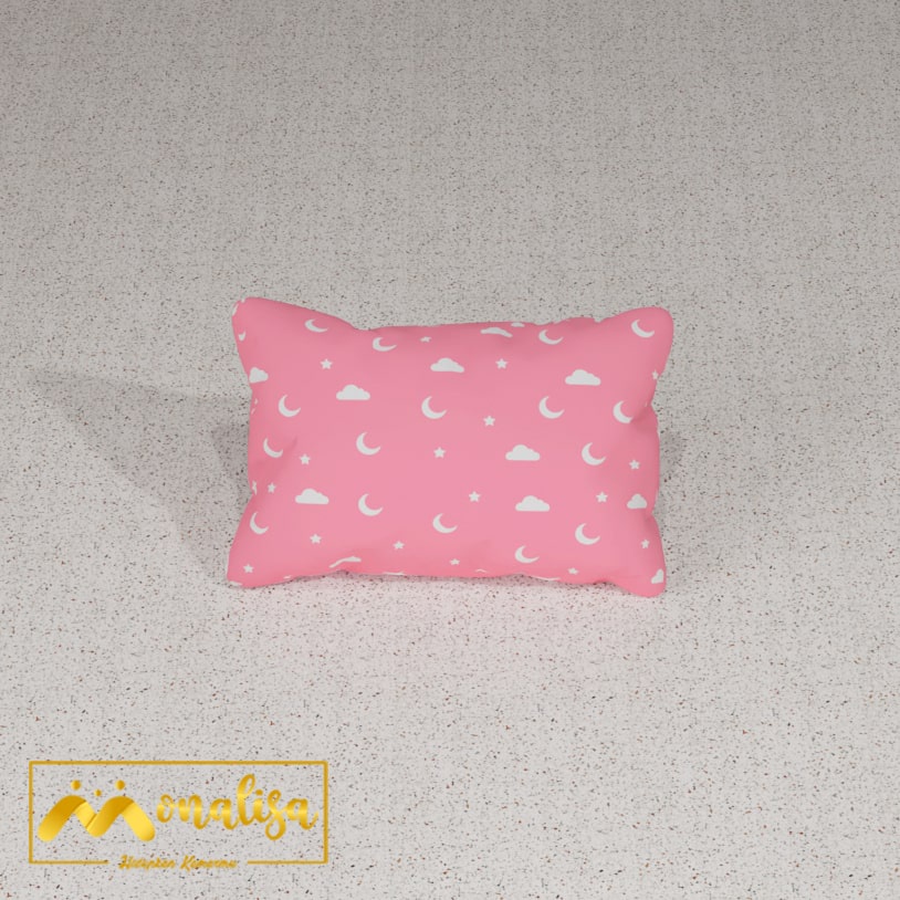 Monalisa Premium Sprei Uk 90/100/120 - Cat Pink