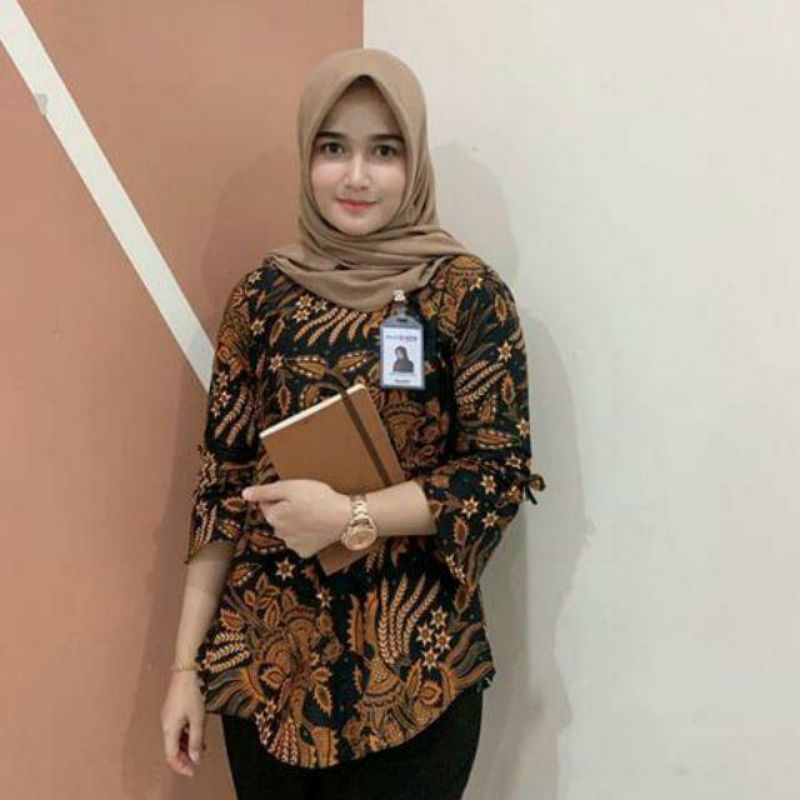 Blouse Batik Manggar Sogan