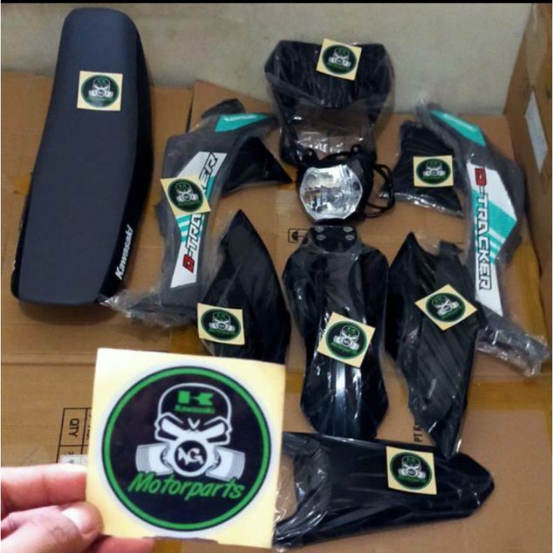 klx150 Full cover body set KLX Dtracker new abu grey hitam pnp KLX 150 BF L S Original Kawasaki