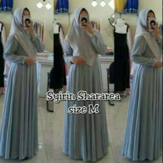 Gamis syari Syirin ori by Shararea