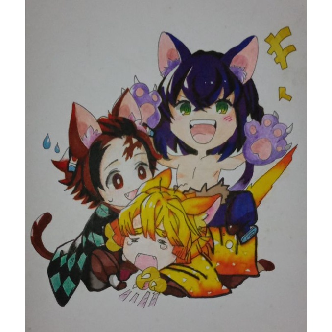 

gambar anime fullcolour +background [custom]A5
